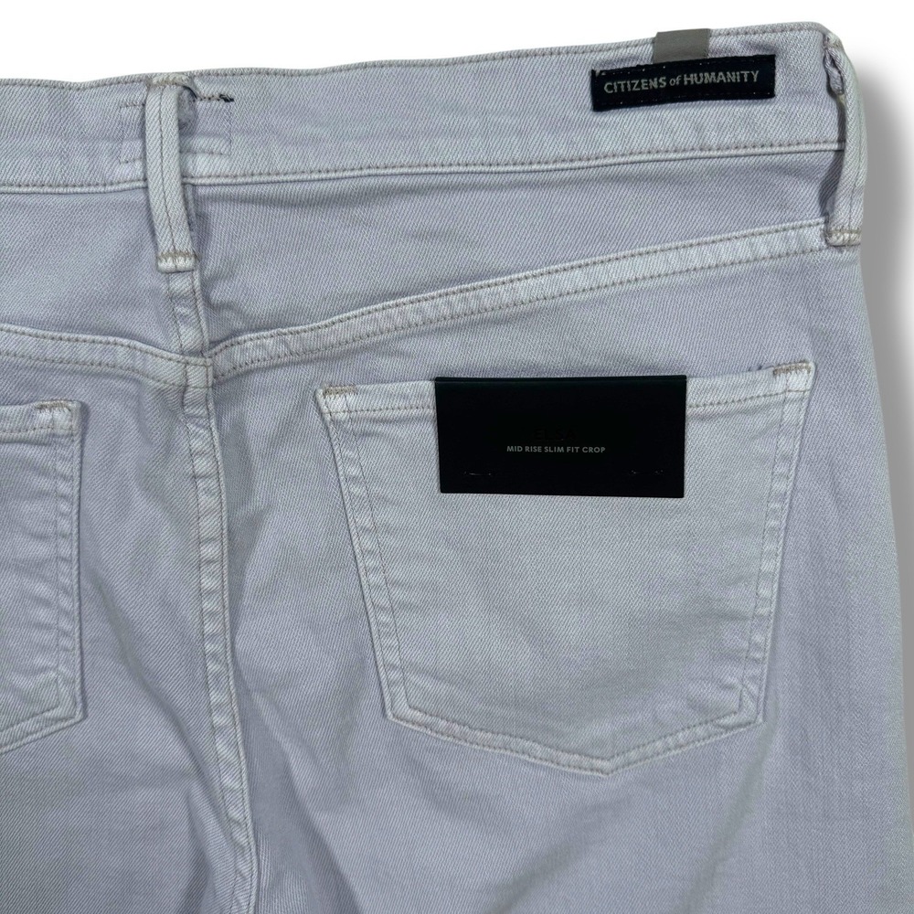 Citizens of Humanity Premium Elsa Mid Rise Slim Fit Crop Size 29 French Lavender